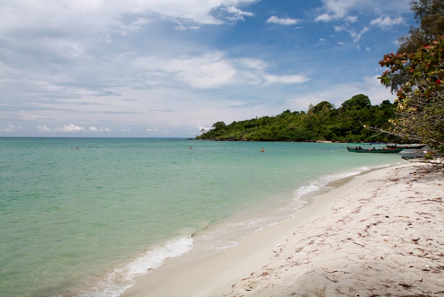 Собственно пляж на острове Koh Kong