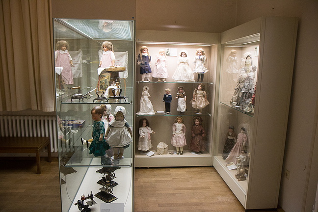 Экспозиция музея игрушек